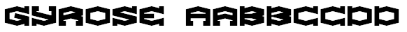 Gyrose Font